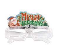 FIRSTXIU Gafas de Navidad para Año Nuevo, iluminadas, decoraciones de fiesta de Navidad, regalos únicos para tomar fotos