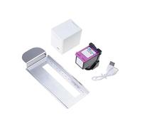 FIRSTXIU Impresora de inyección de tinta de mano en miniatura con control de aplicación WiFi, impresora de alimentos para personalizar postres, bebidas, decoraciones de espuma, alimentos pequeños con