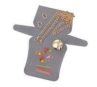 FIRSTXIU Juego de sábanas de lona acrílica de malla para bordado y ganchillo, bolso cruzado, bolso, fabricación de proyectos de manualidades, Juego de 1 tamaño, 22cm*12.5cm*12.5cm