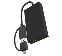 FIRSTXIU La pantalla 4K se expande USB 3.0 tipo C a adaptador 4K 3840 x 2160 @ 30 Hz para portátiles y tabletas