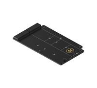 FIRSTXIU NVMe HDDs - Kits de expansión para 5, incluyendo cable FPC controlado por impedancia y UASP Two NVMe SSD placa de expansión PCB
