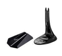 FIRSTXIU Portabicicletas portátil para bicicleta, soporte estabilizador de tipo pesado, soporte para rueda delantera, para almacenamiento en casa o tienda