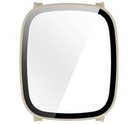 FIRSTXIU Protector de pantalla de cristal endurecido para reloj, cubierta de cobertura completa, antiarañazos, carcasa de reloj, fácil instalación, cubierta de reloj inteligente