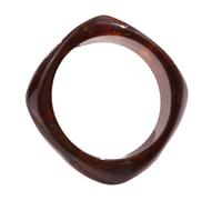 FIRSTXIU Pulsera de resina vibrante geométrica cuadrada colorida elegante para mujer, accesorio de regalo de joyería geométrica de moda, talla única, como se describe