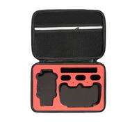 FIRSTXIU Ruggeds - Maletas portátiles impermeables para 3 y bolsa protectora de almacenamiento para mandos a distancia, Interior rojo