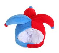 FIRSTXIU Sombrero de bufón de fiesta unisex para bailes de máscaras, payasos dinámicos, para Halloween, carnaval, eventos, circos, accesorios temáticos