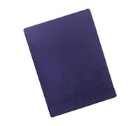 FIRSTXIU Soporte de cuero para pasaportes con mapa del mundo personalizable, juego de costura, accesorios de viaje, seguimiento de memoria, mapa del mundo, puntos de cruz, funda para pasaporte, Blue