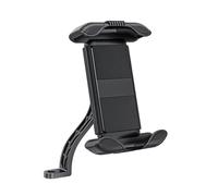 FIRSTXIU Soporte de teléfono para bicicleta, motocicleta, rotación de 360 grados, manillar/retrovisores de motocicleta