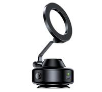 FIRSTXIU Soporte para teléfono con rotación de 360 grados, potentes imanes para montaje en coche, agarre fuerte, accesorio de succión al vacío, soporte portátil para teléfono