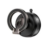 FIRSTXIU Soporte para teléfono con rotación de 360 grados, potentes imanes para montaje en coche, agarre fuerte, accesorio de succión al vacío, fácil instalación, soporte para coche
