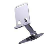 FIRSTXIU Soporte plegable para teléfono móvil, con ángulos de altura ajustable, rotación de 360 grados, absorción de golpes, con rotación