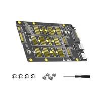 FIRSTXIU Tarjeta adaptadora de disco sólido eficiente a SFF-8611/8612 SFF-8654 que mejora la conexión de la computadora y el adaptador de disco sólido para uso en la oficina