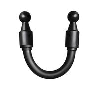 FIRSTXIU Varilla de extensión de adaptador de bola doble de 17 mm con rotación completa de 360 grados, brazo de extensión para soporte de teléfono de coche