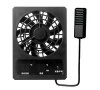 FIRSTXIU Ventilador de terrarios de control automático para terrarios domésticos, circuladores de aire, refrigeradores, dispositivo de refrigeración de reptiles