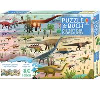Firth, Rachel Puzzle & Buch: Die Zeit der Dinosaurier NUEVO