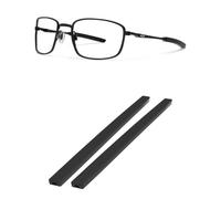 Firtox Almohadillas de repuesto para gafas de sol Oakley Square Wire 2 2014 OO4075 - Opciones, Negro, 0