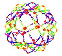 Firulab respiración expandible, Esfera Juguete Bola expandible con Luces, Bola mágica expandible para autismos, TDAH, Alivio del estrés, Juguetes sensoriales, Regalos para niños autistas, niños