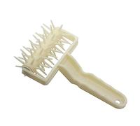 Firulab Rodillo para Masa de Pizza,Rodillo de repostería ergonómico doméstico con Pinchos - Herramienta para Hacer Pizza para Hornear Regalo de Amante, Cocina casera Pizza Docker para Restaurante