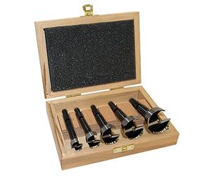 Fisch 03170005K - Forstner perforación de onda de corte establecido sp perforación, diámetro de 15-35 partes mm, 5-series