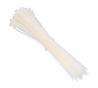 FISCHER 037949 Brida Bn 7,6X300 Natural / (Bolsa Colgable de 100 Uds), Blanco