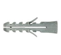 Taco de nailon "S" Fischer - Longitud 30 mm - Diámetro 6 mm - Se vende por 100 unidades