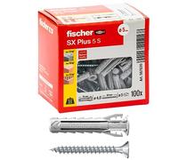 Fischer 567620 Tacos, Gris, 5x25 mm