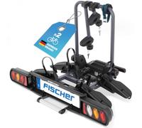 Fischer 126001 Proline EVO Portabicicletas de Bola de Remolque para 2 Bicicletas o Bicicletas eléctricas