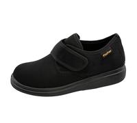Fischer 13948 - Zapatillas de casa de Tela Unisex, Color Negro, Talla 36