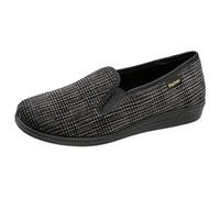 Fischer Frank, Zapatillas de Estar por casa Hombre, Gris (Grauschwarz 662), 43 EU