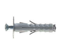 Fischer 2994025 Tacos SBN-12 mm, Tornillo GPS SB12 4/4, 100 Unidades