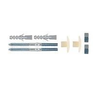 Fischer 42833 WST 140 - Kit de fijación para lavabo (metal, tamaño grande)