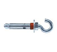 Fischer Anclaje metálico H FSL Gancho abierto M8x60 D10 Envase de 50 ud.