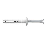 Fischer 48795 - N-p tornillo 0 6 x 40/7 mm arreglo de uñas martillo con el enchufe - zinc (100 piezas)