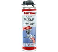 Fischer 53085 Espuma para limpieza de pistolas con Limpiador Activo, Boquilla separada para usos en exterior, Compatible con todos las pistolas de espuma estandar