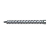 fischer 532915 ajuste FFSZ 7,5x152 T30 cabeza avellanada con huella torx T30-Caja de 100 tornillos, gris