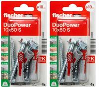 Fischer 534999 Blister Duopower 10 x 50 S K Nv (Paquete de 2)