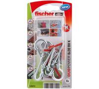 Fischer 535013 tornillo de anclaje y taco 6 pieza(s) juego de enchufes