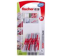 Fischer 537650 Blister Duopower, 6X50, Multicolor