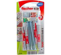Fischer 537664 Blister Duopower, 8X65, Multicolor