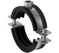 Fischer 560604 - Abrazadera de tubo FRS 3 de acero inoxidable A4, 10 unidades