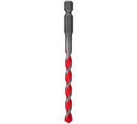 fischer 561641 D-U - Broca hexagonal universal, diámetro de la broca 4 mm, (Ø 4 x 45/90 mm, para ladrillo, madera, azulejos, plásticos, acero, hormigón.