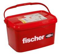 fischer 567899 SX Plus - Cubo de Tacos de pared 8x40 mm, color gris (1200 uds)