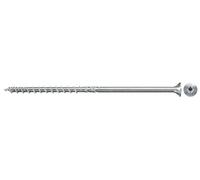 fischer 568155 CTP 8,0 x 200 50 unidades PowerFast II - Tornillo para madera, color plateado