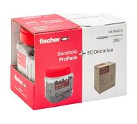 Fischer 570217 Tacos SX, Gris, 8x40 mm