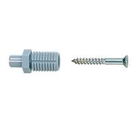 fischer 60580 - Tacos de expansión para fijar peldaños de madera en estructuras de acero, 50 unidades
