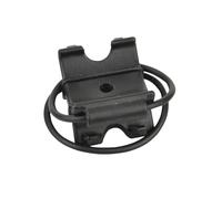 Fischer 85574 - Soporte Universal para Bomba, Color Negro