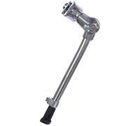 Fischer 85990 Barra Lateral para Bicicleta de 20 a 28 Pulgadas, Unisex, Plata, Uni