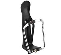 Fischer 86088 - Soporte de plástico reforzado para botella de agua para bicicleta, color negro, talla única