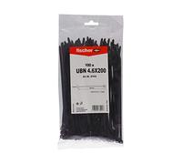 Fischer Brida UBN 87494 4,6×200 mm negra – Bolsa colgable 100 uds