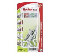 Fischer 94248 - Juego de 4 enchufes universales ux 6 x 35 mm k rh